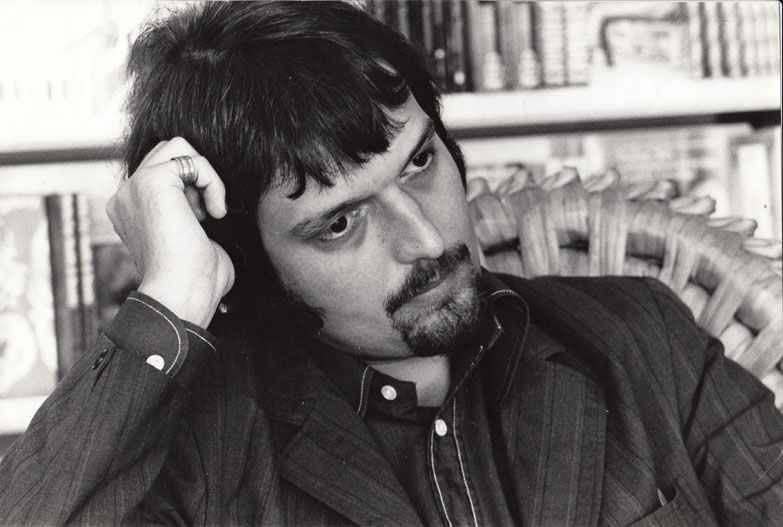 PF at 108 bookshop 1976