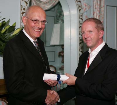 Peter Finch and Jonathan Adams at Portmeirion 2007
