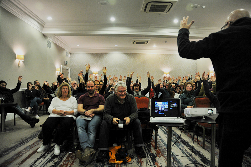 Walking Cardif launch photo John Briggs