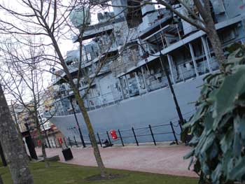 HMS Westmisnter Roath Dock